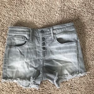 High waisted shorts